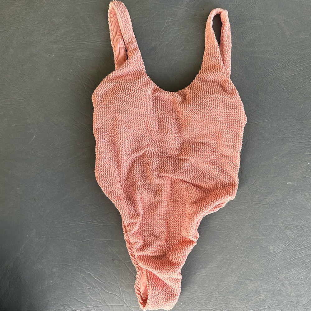 BCBGeneration Pink One Piece Swimsuit
